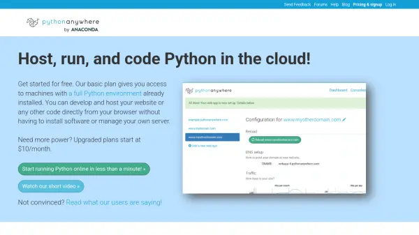 PythonAnywhere