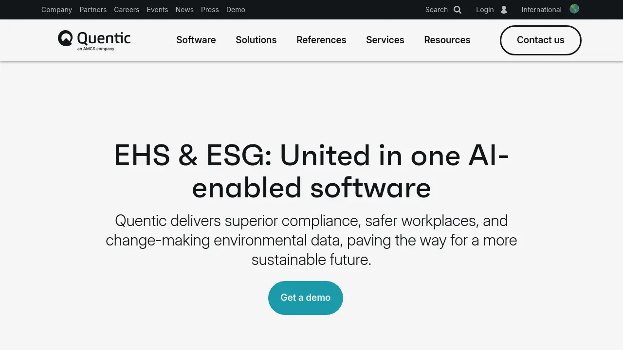 Quentic - AI-enabled EHS & ESG software for superior compliance and ...