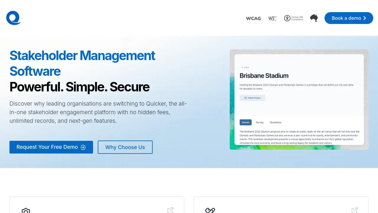 Quicker Insight Quicker - All-in-One Stakeholder Management and Engagement Platform