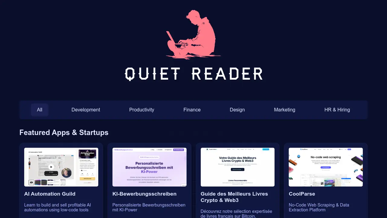 Quiet Reader screenshot