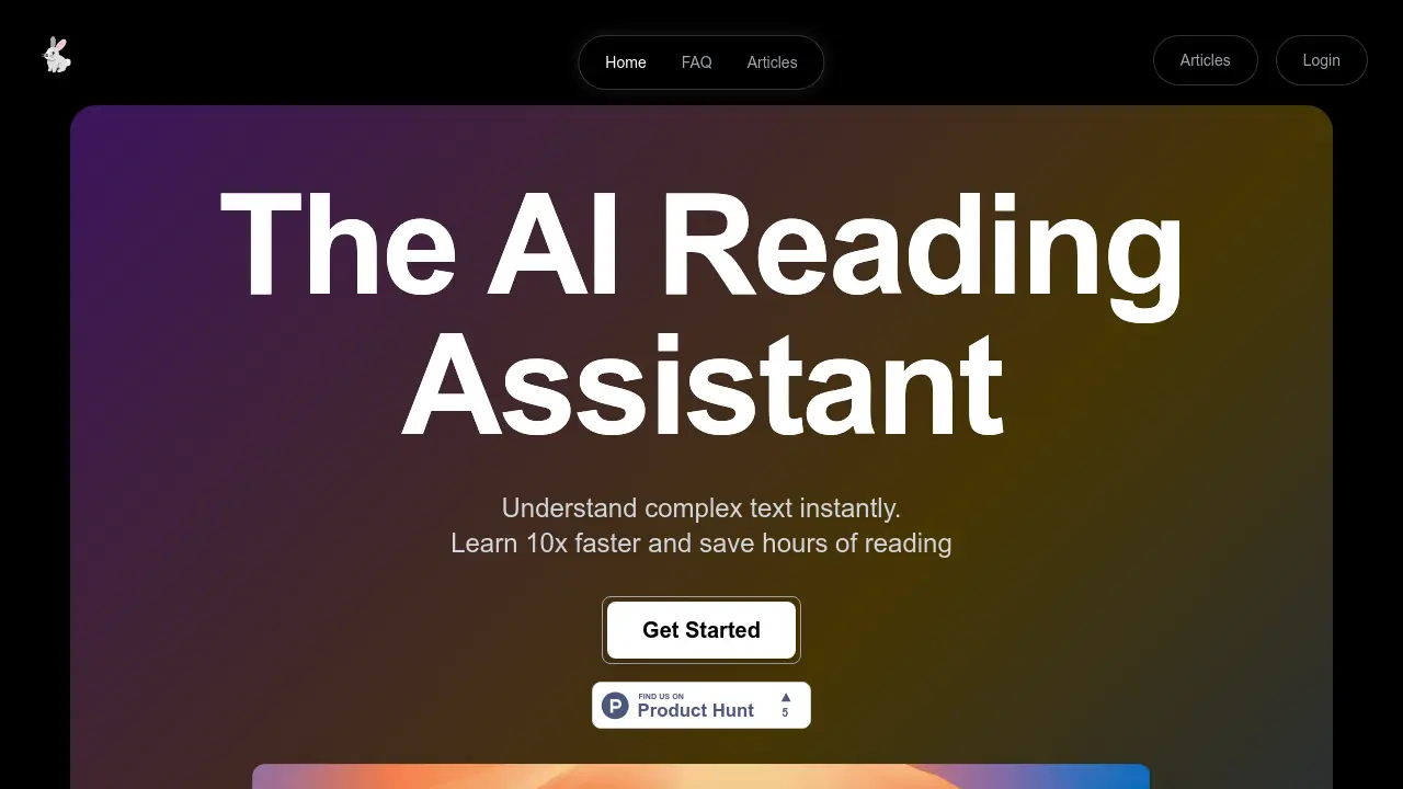 Pro Text Rabbit Rabbit Reader - The AI Reading Assistant to Understand Complex Text ...