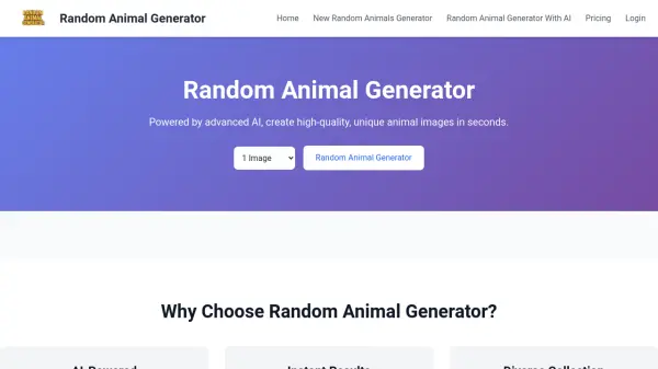 Random Animal Generator