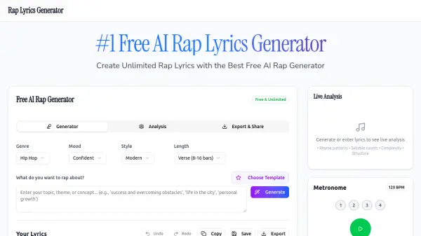 RapGenerator.ai