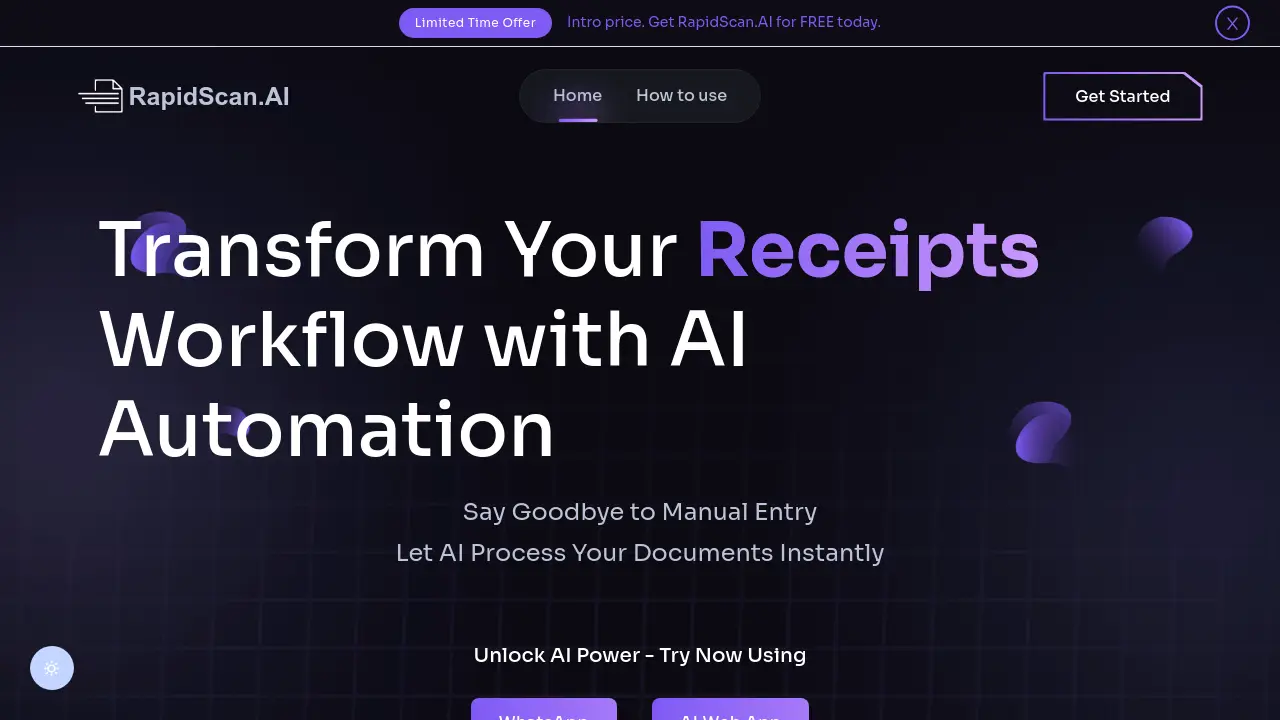 RapidScan.AI - Say Goodbye to Manual Entry Let AI Process Your ...