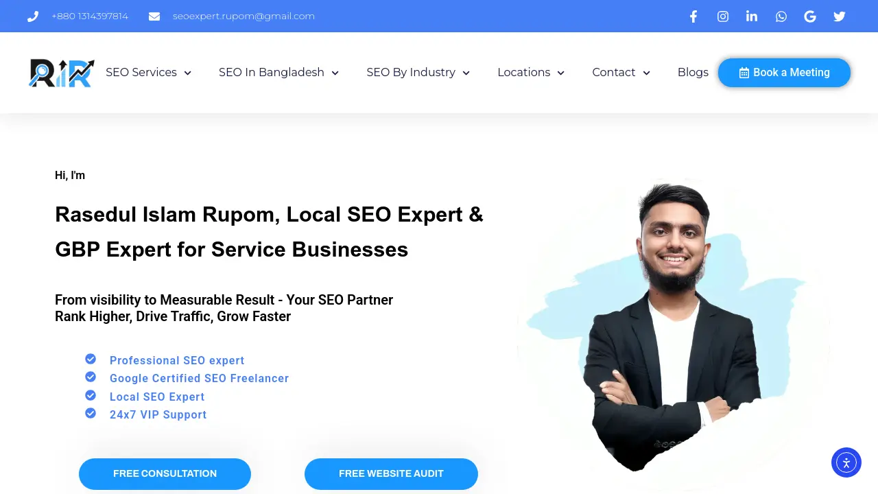 Kola Rasedul Rasedul Islam Rupom - Local SEO Expert & GBP Expert for Service Businesses