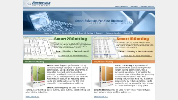 Rasterweq Smart2DCutting & Smart1DCutting