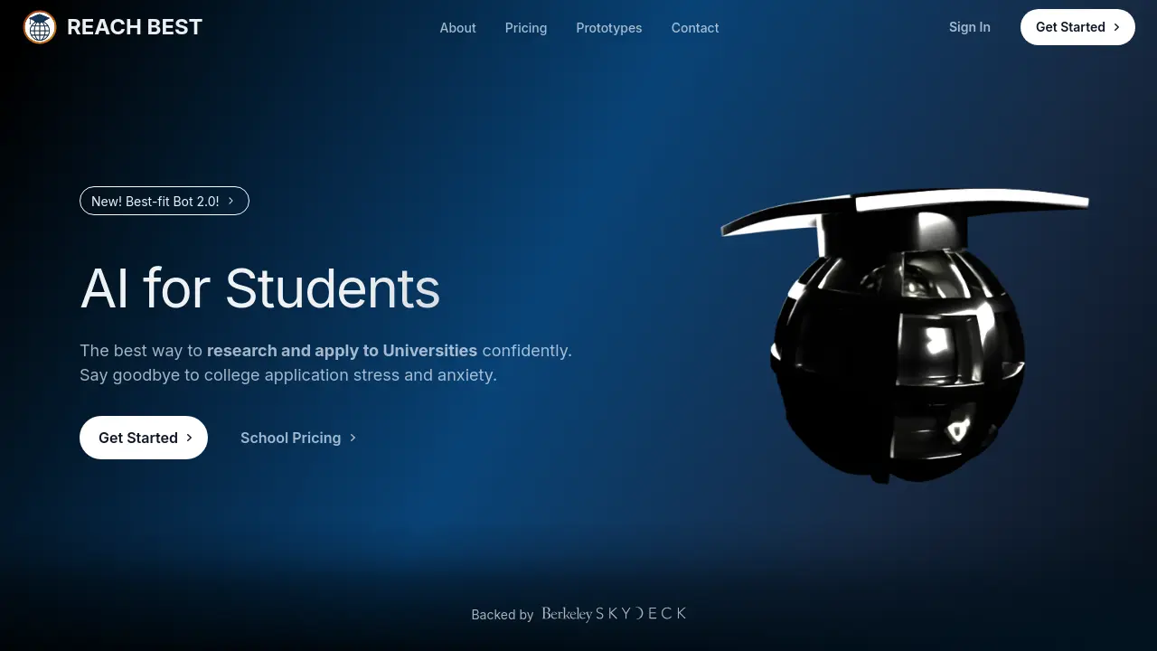 Reach Best - AI for Students - Research and Apply to Universities ...