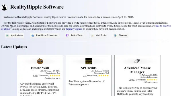RealityRipple Software