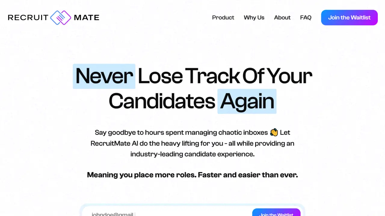 RecruitMate AI screenshot