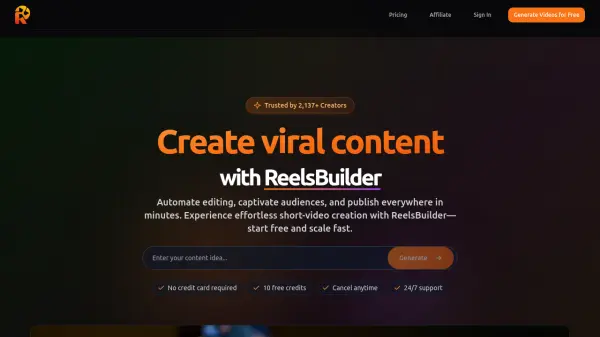 ReelsBuilder AI