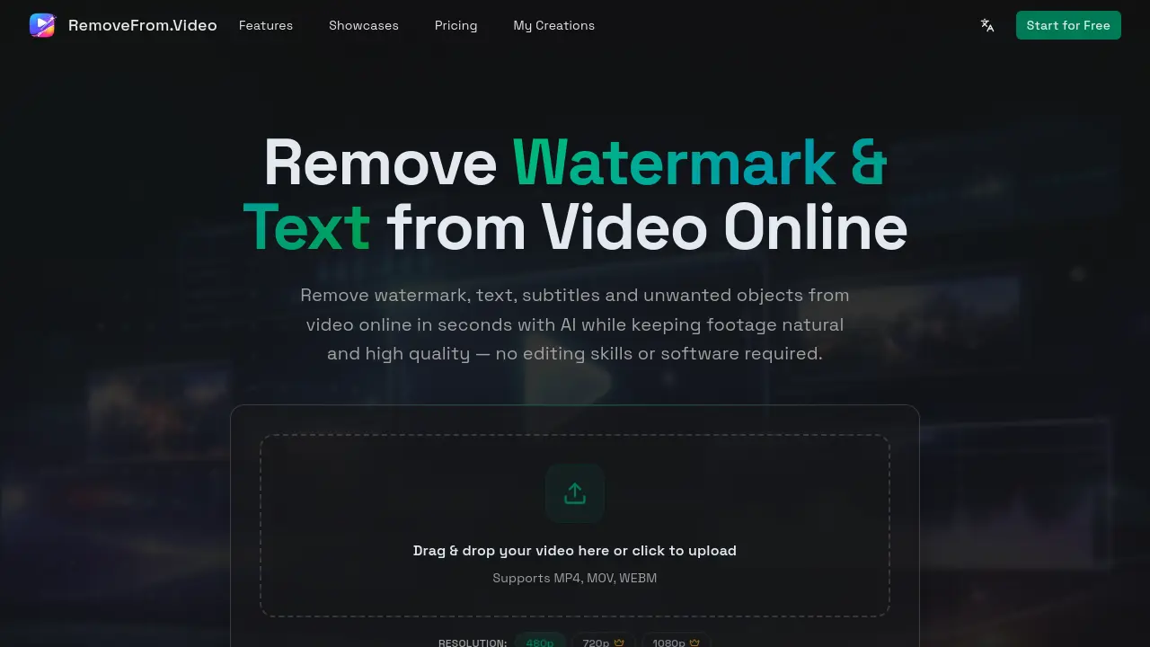 RemoveFrom.Video screenshot