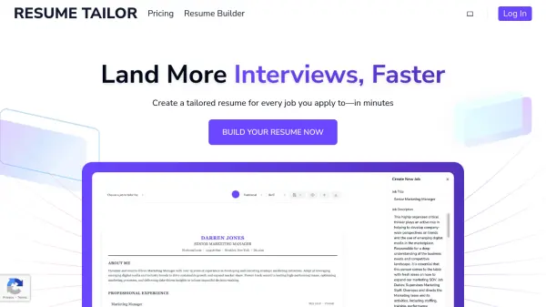 Resume Tailor