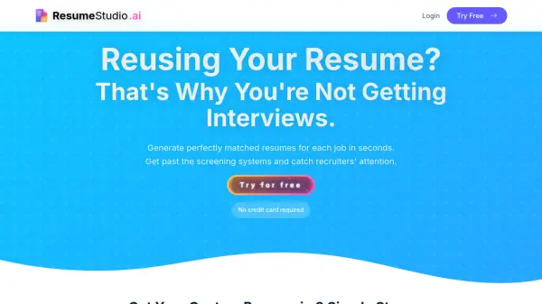 ResumeStudio.ai