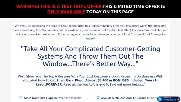 Revenue Reactivation