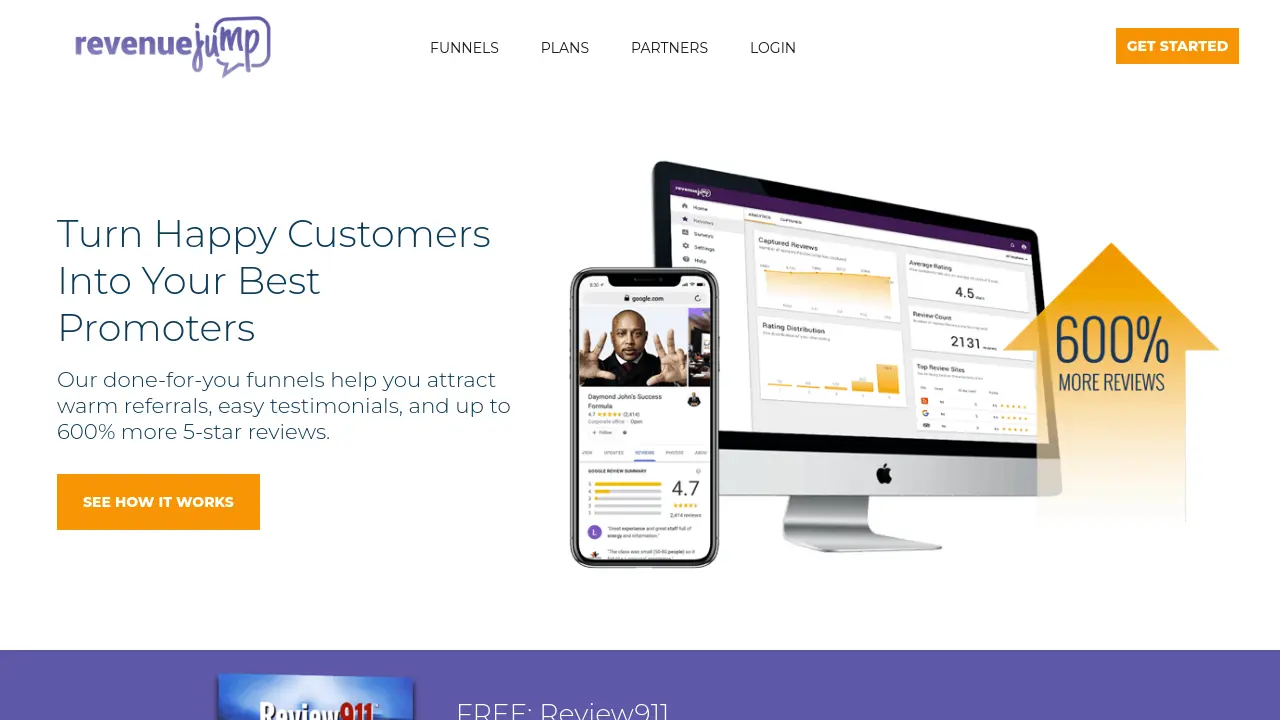 RevenueJump screenshot
