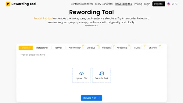 Rewording Tool