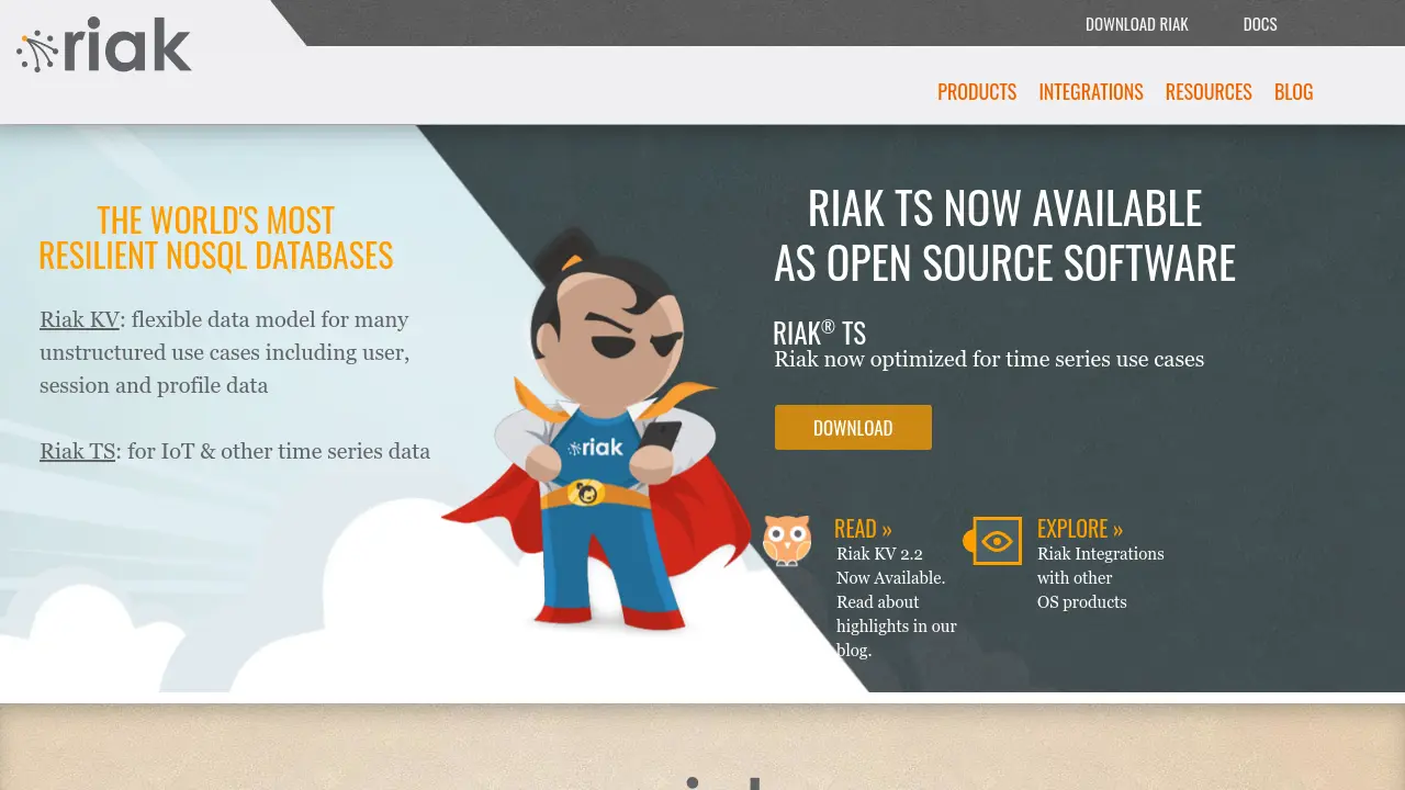 Riak - The world's most resilient NoSQL databases for distributed ...