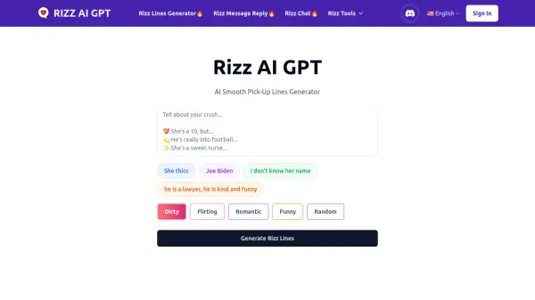 Rizz AI GPT