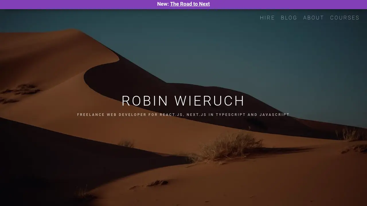 Robin Wieruch - Learn Web Development and JavaScript with Expert ...