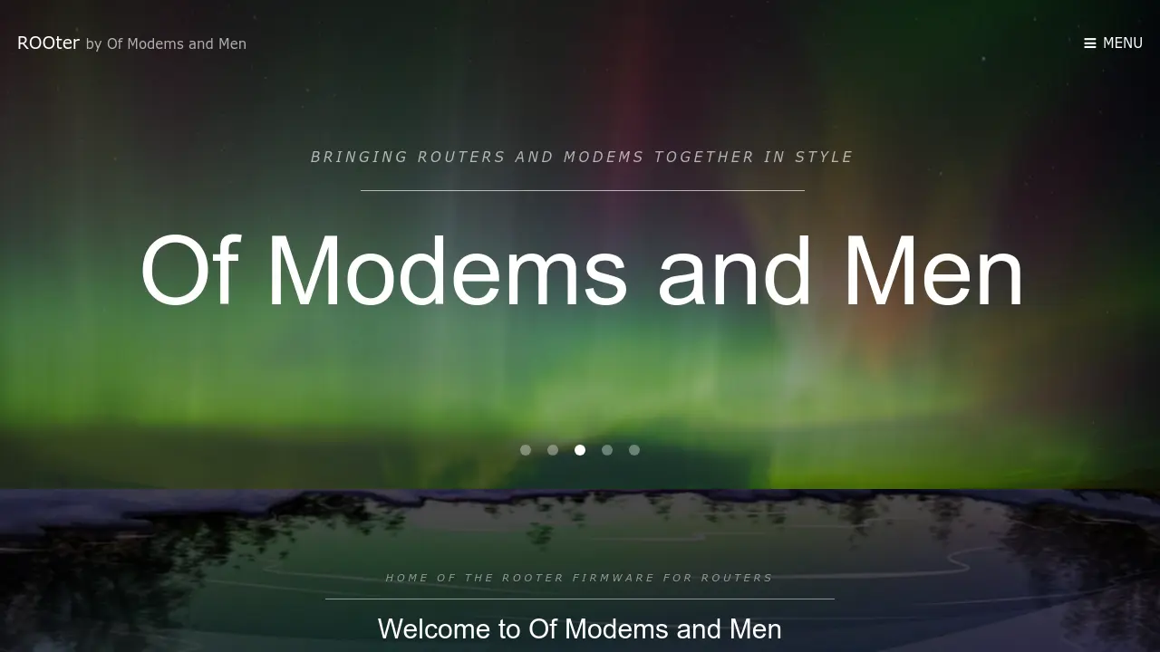ROOter - Bringing Routers and Modems together in style