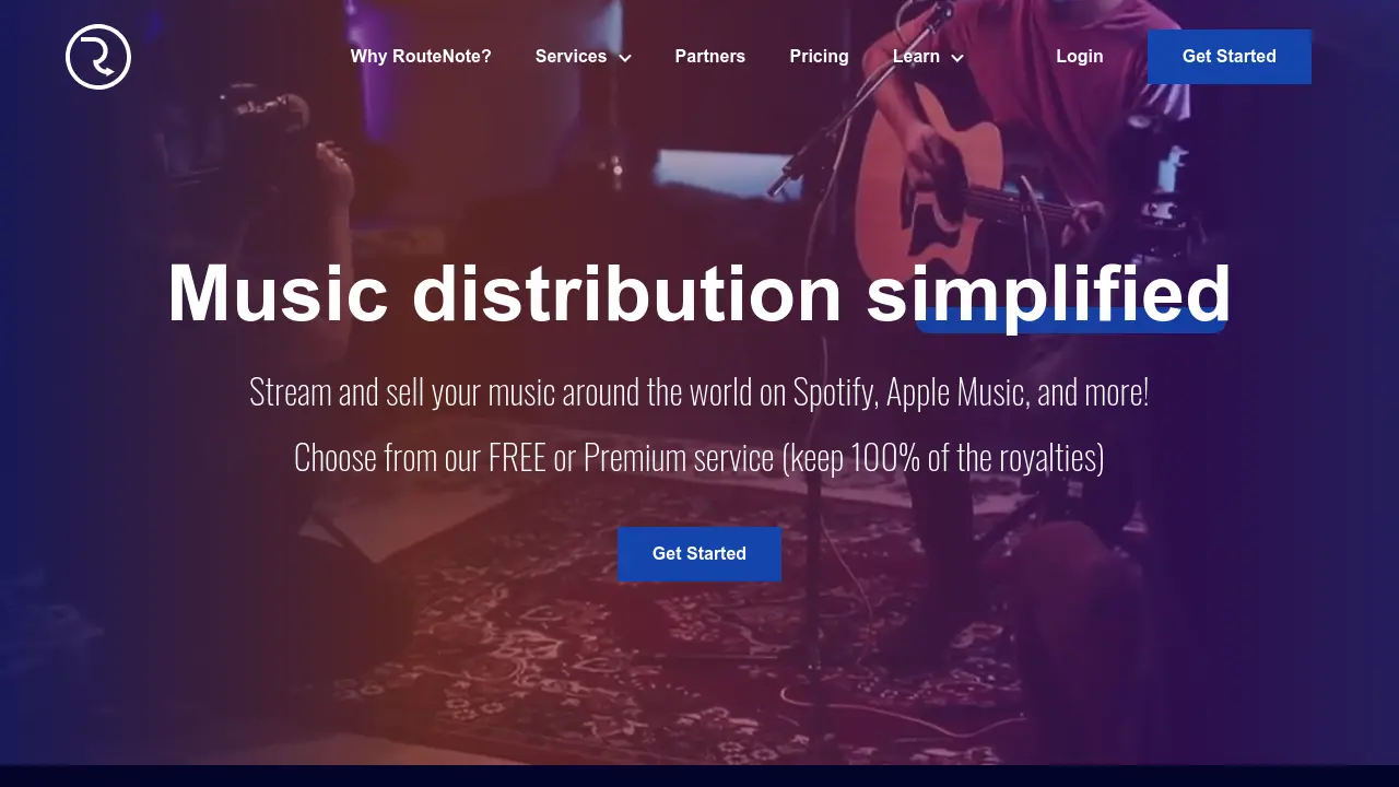 RouteNote - Music distribution simplified