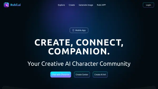 Rubii: AI Character Community