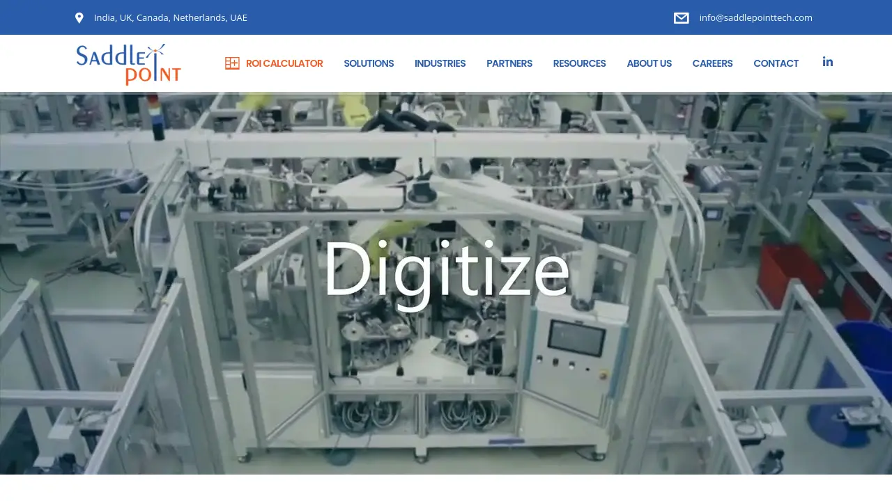 Saddle Point Technologies - AI-Driven Supply Chain Planning & Optimization