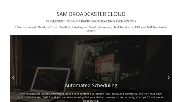 SAM Broadcaster Cloud