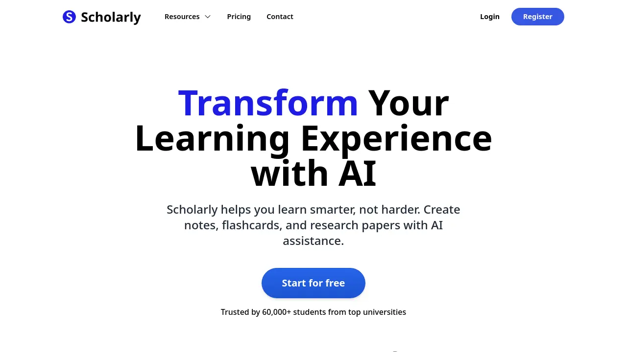 Scholarly screenshot