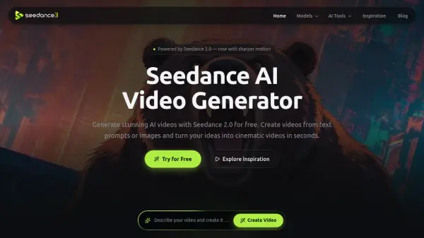 Seedance AI Video Generator