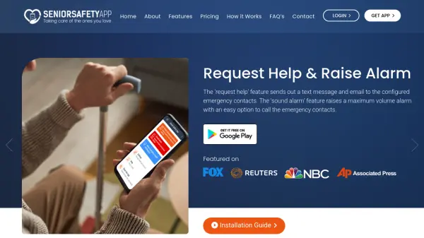 Senior Safety App