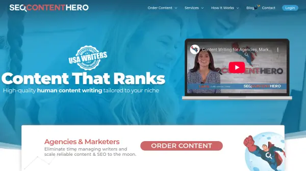 SEO Content Hero