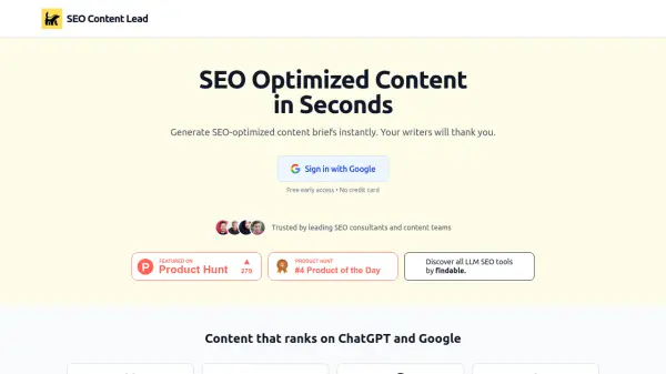 SEO Content Lead