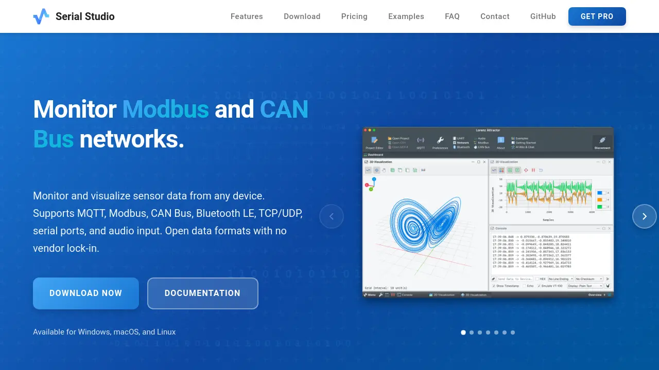 Serial Studio - Real-time data visualization for embedded systems and ...