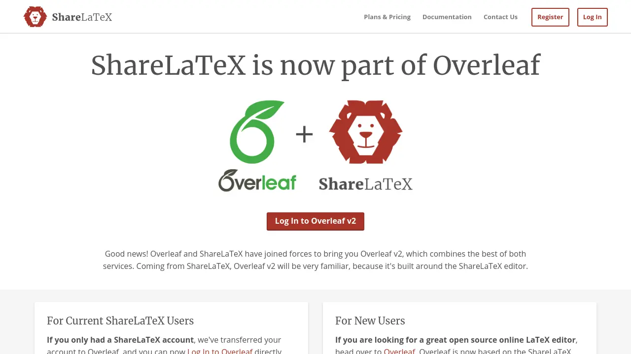 ShareLaTeX - Collaborative online LaTeX editor for seamless document ...