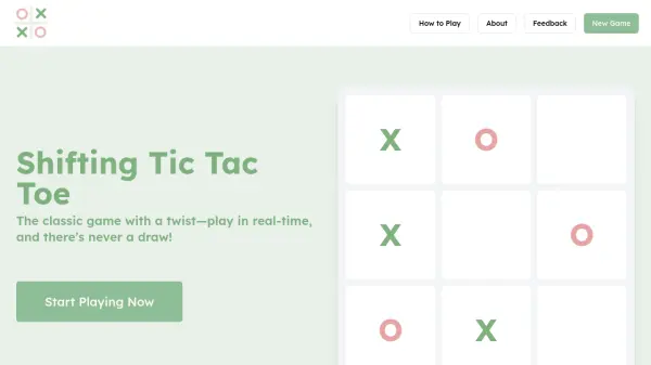 Shifting Tic Tac Toe