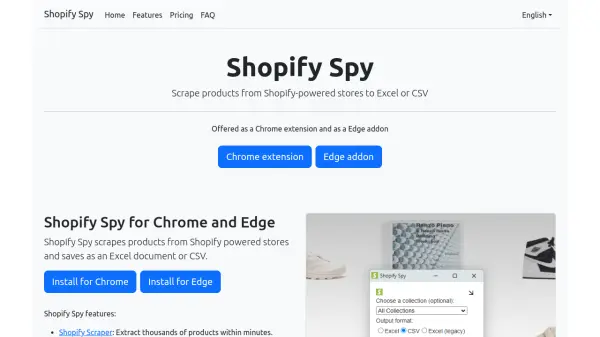 Shopify Spy