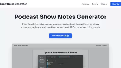 Show Notes Generator