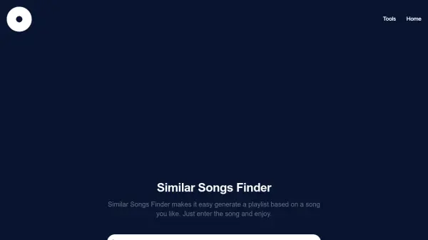 Similar Songs Finder