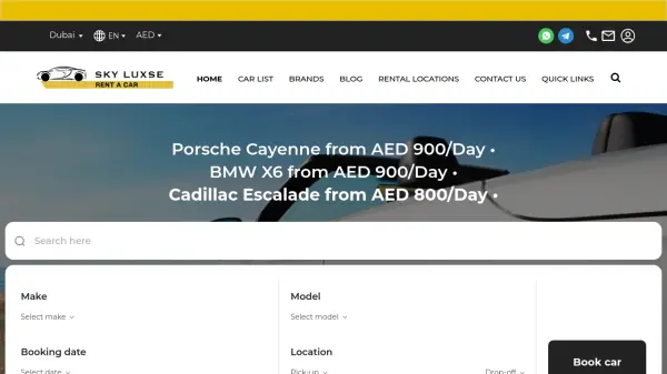 SKY Luxse Car Rental