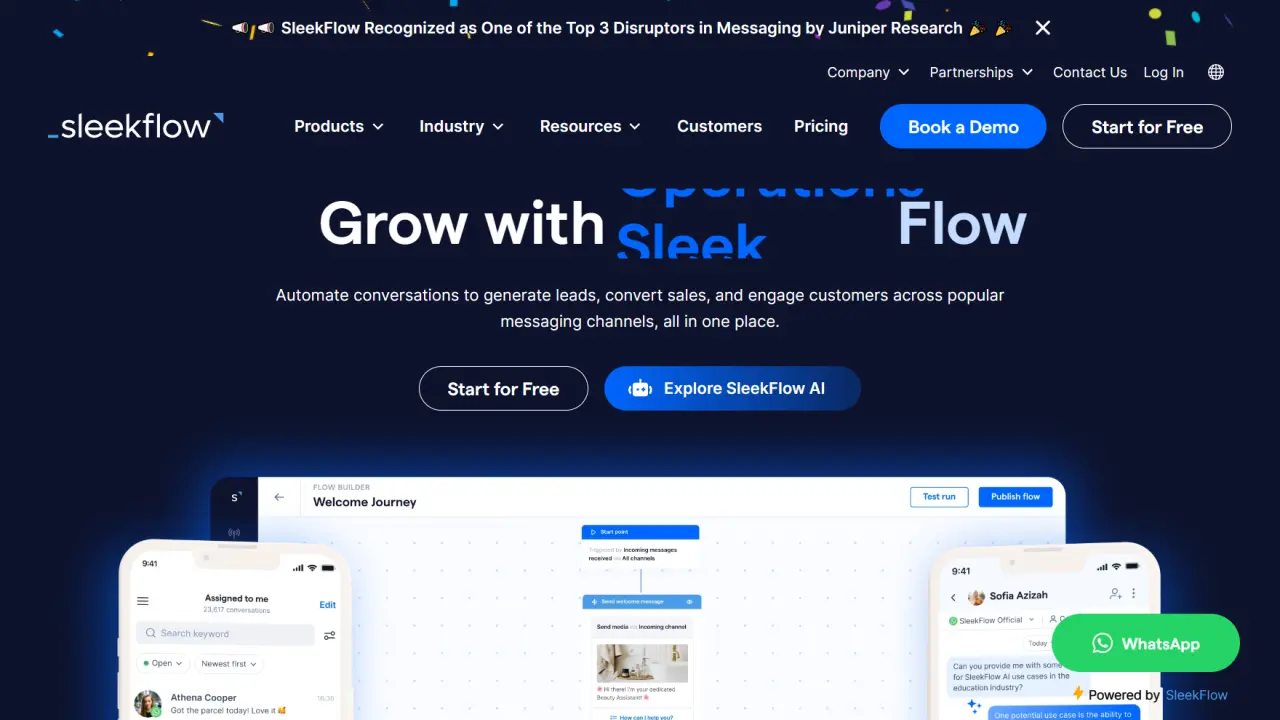 SleekFlow - AI-powered omnichannel conversation solution for commerce ...