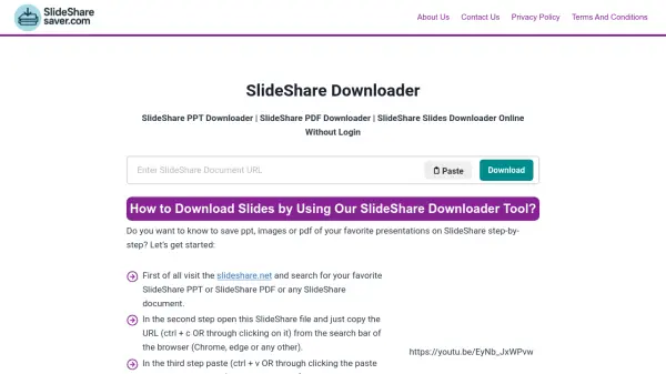 SlideShare Downloader