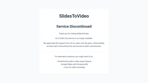 SlidesToVideo