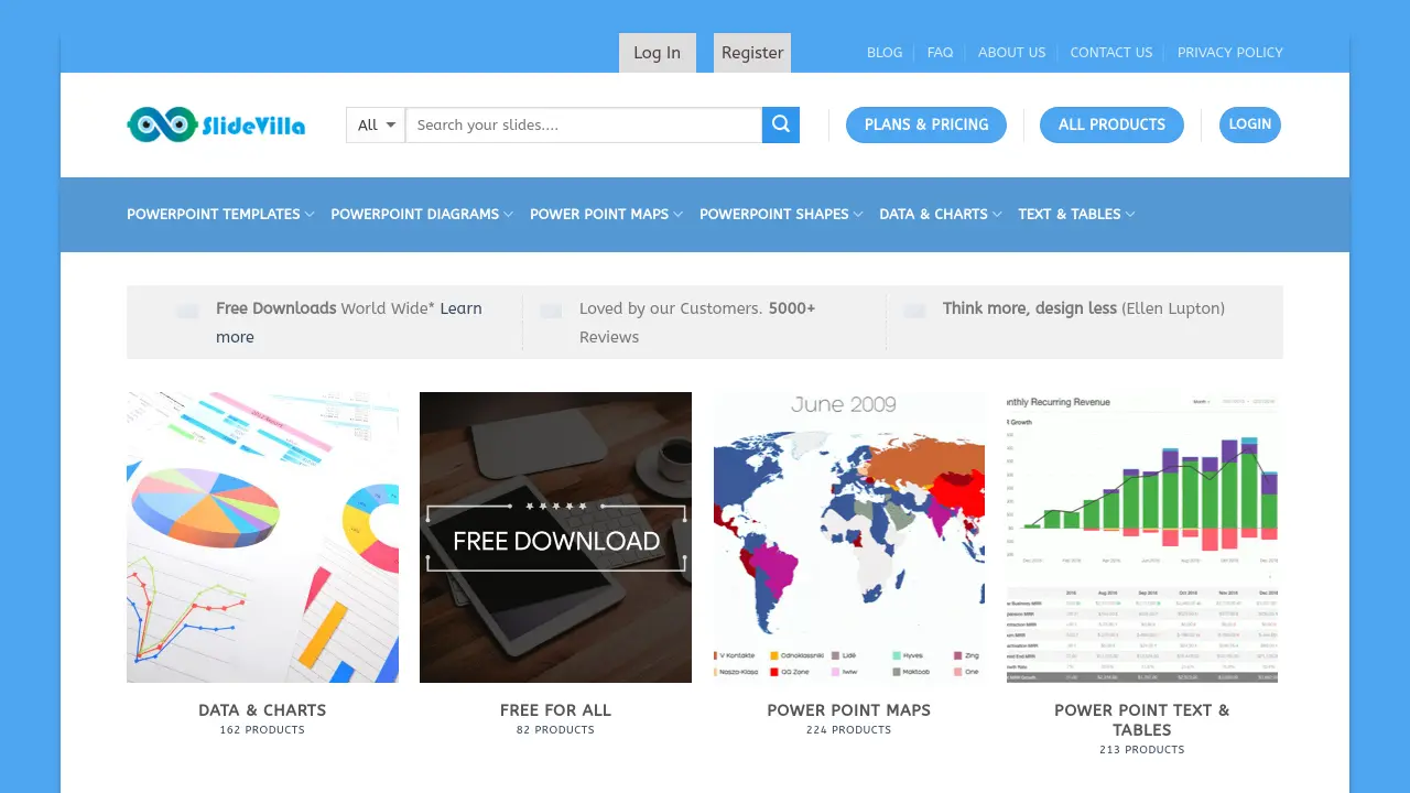 SlideVilla - Think more, design less with editable PowerPoint templates