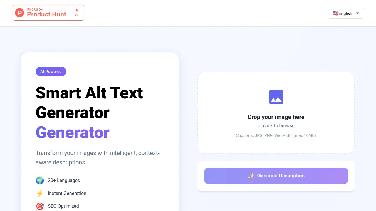 Smart Alt Text Generator - Transform your images with intelligent ...