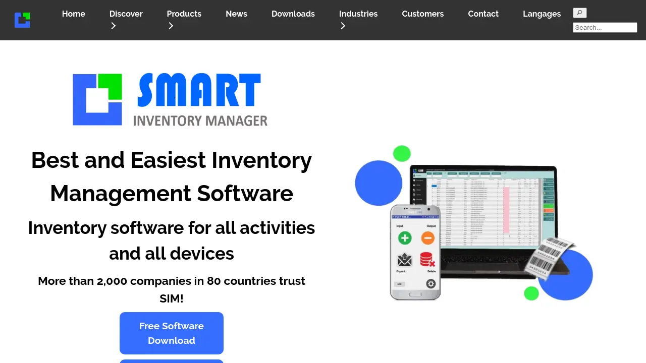 Smart Inventory Manager - Best and Easiest Inventory Management Software