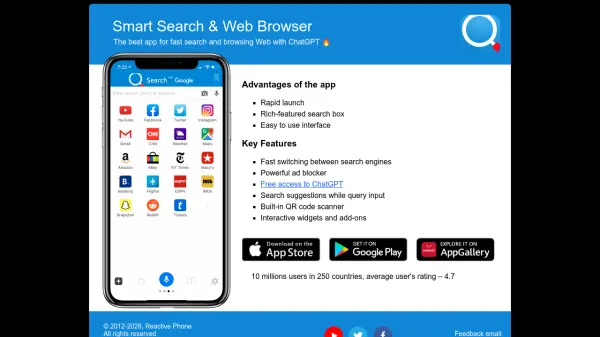 Smart Search & Web Browser