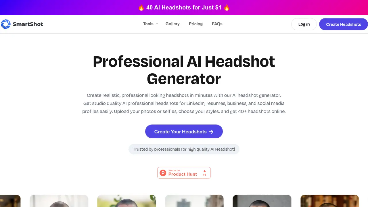 SmartShot screenshot