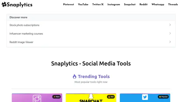 Snaplytics