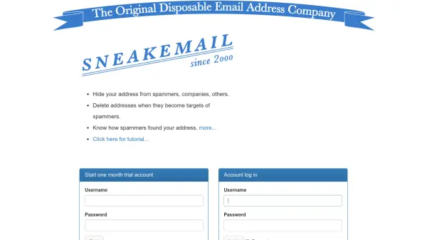 Sneakemail